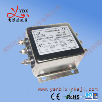 380V / 440V high performance three phase three wire EMI noise filter